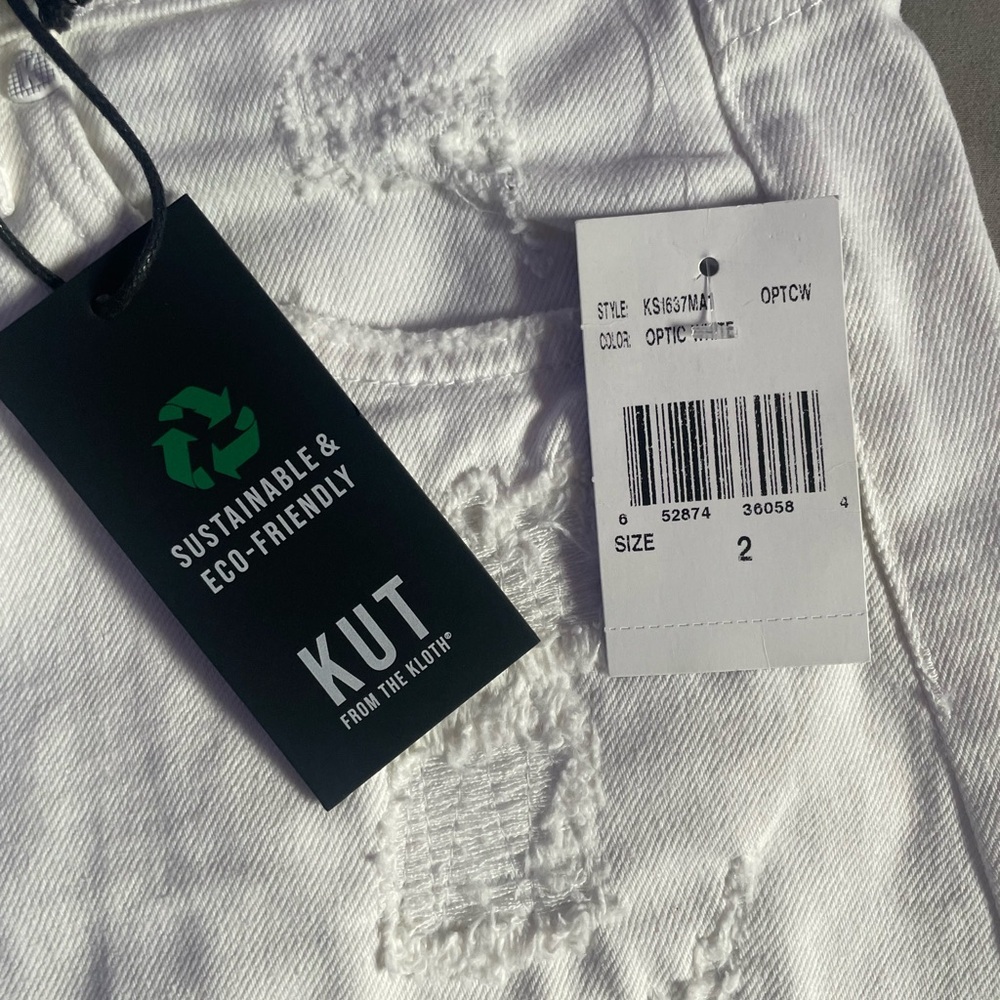 NWT KUT FROM THE KLOTH Jane High Rise Shorts - Picture 6 of 16